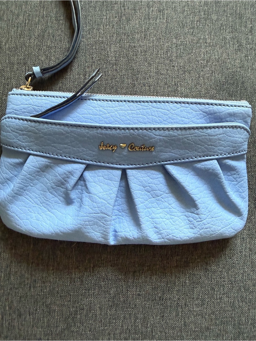Juicy Couture Light Blue Wristlet